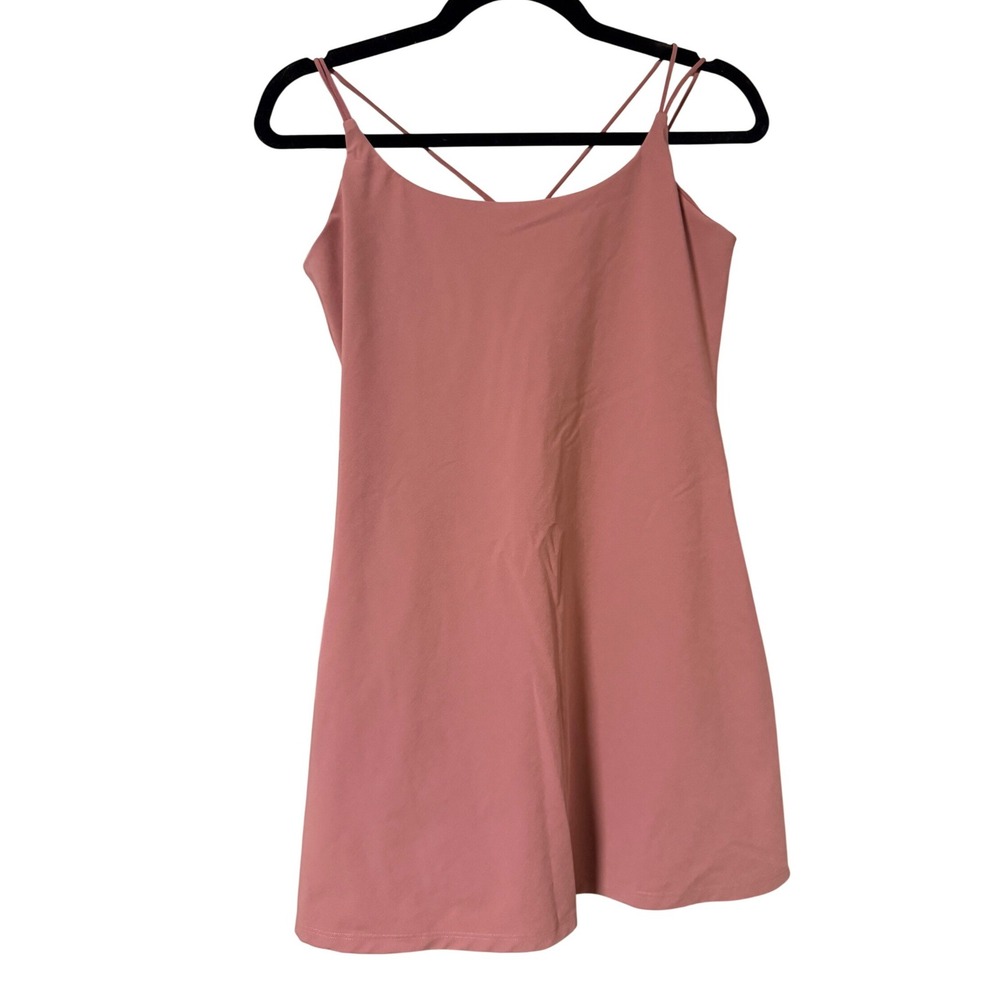 Abercrombie & Fitch Traveler Mini Dress Dusty Pink Womens Size M